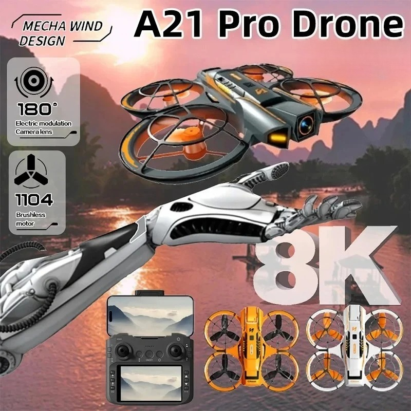 Drone Photogrammetry - Original A21 Pro Drone 4K Professional