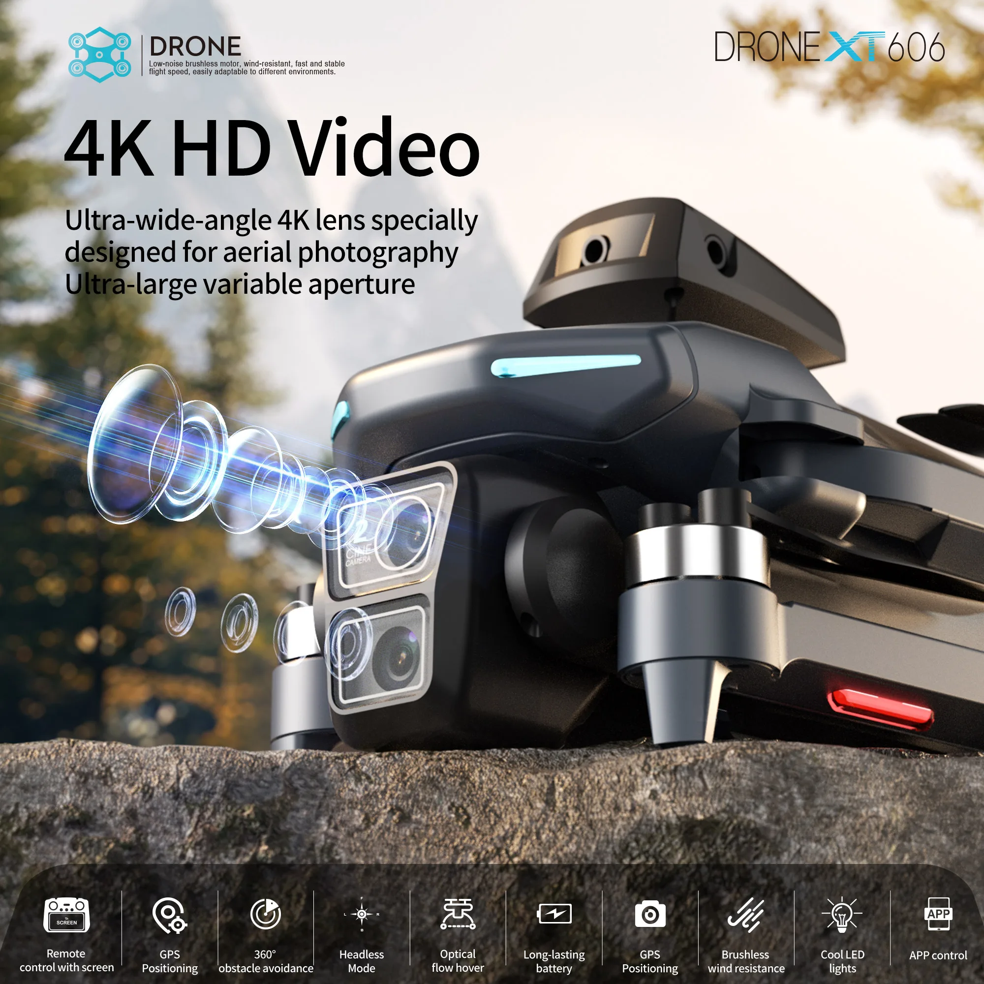 Original XT606 Drone Professio - Drone Thermal Imaging recension och pris