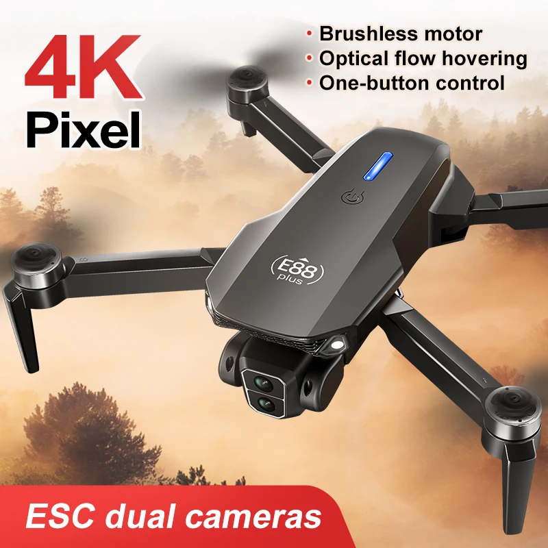 New E88 Plus Quadcopter Drone: - Drone Aerial Photography recension och pris