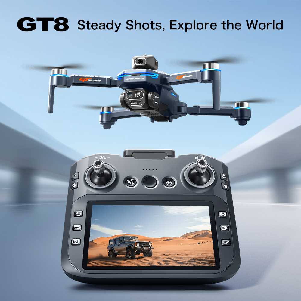 GT8 Max Foldable Drone 8K HD P - Drone Photogrammetry recension och pris