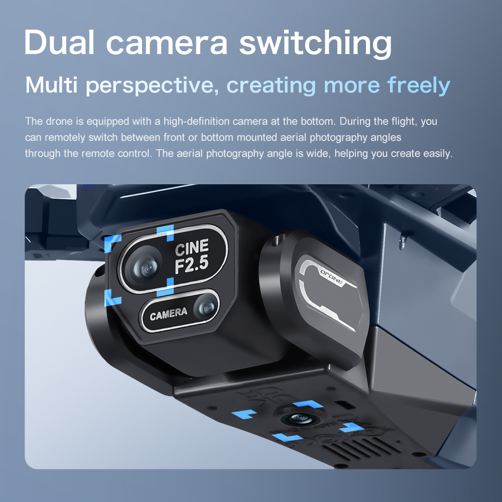 Original GT8 drone 8K HD dual  - Drone Photogrammetry recension och pris